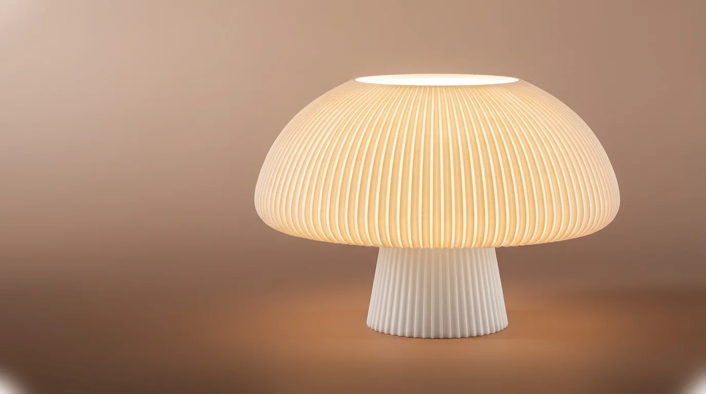Luminária cogumelo